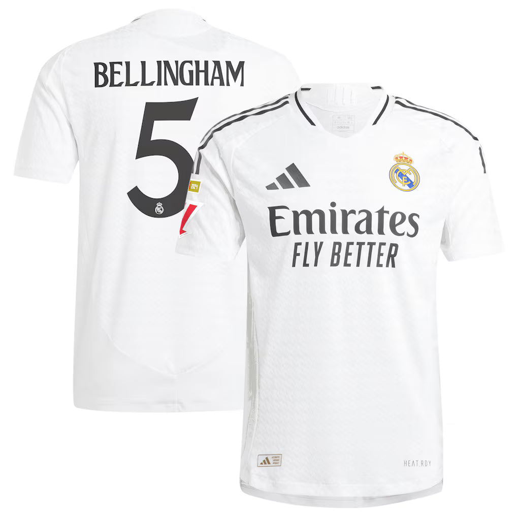 Bellingham 2024/25 Real Madrid Home Jersey