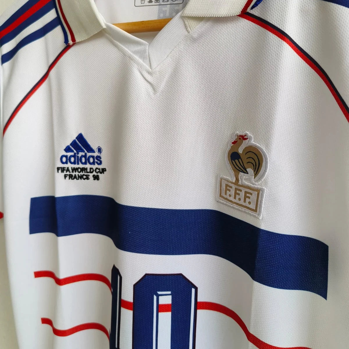 Zidane 1998 WC Retro France Away Jersey