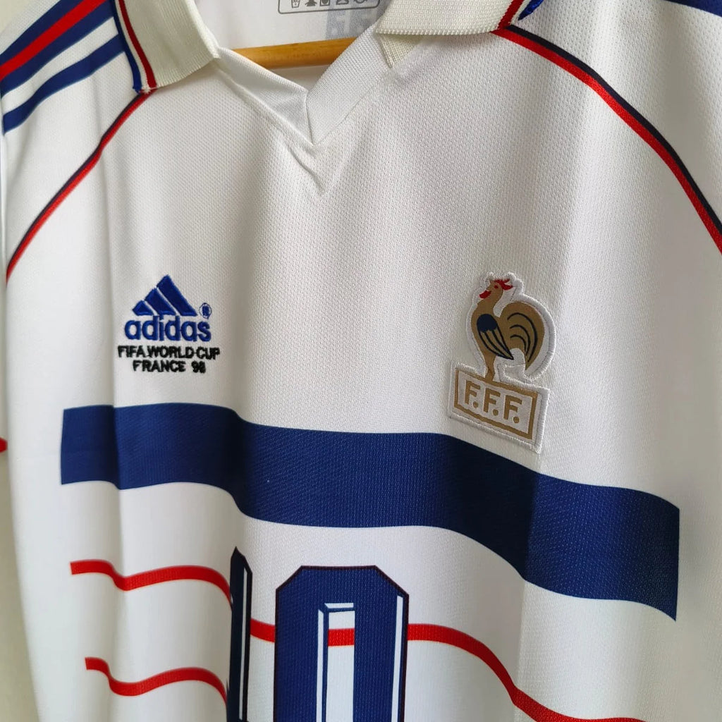 Zidane 1998 WC Retro France Away Jersey